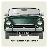 Sunbeam Alpine Series IV 1964-65 Coaster 2